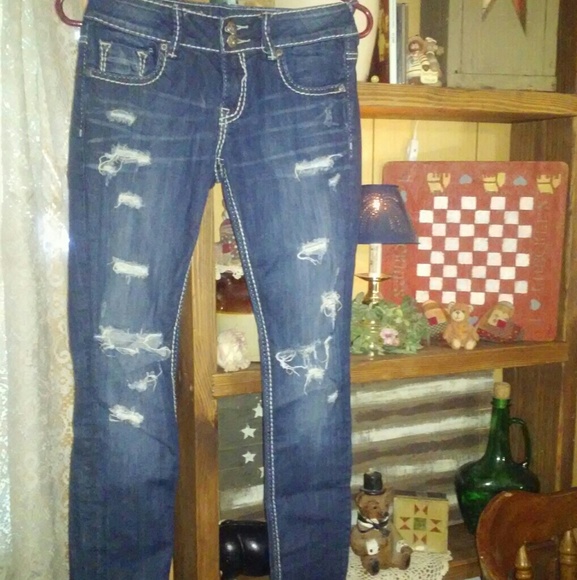 Vigoss Denim - 🌈Vigoss Distressed/ Destroyed~Skinny Jeans🌈